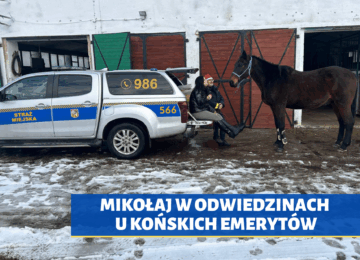 MIKOŁAJ W ODWIEDZINACH U KOŃSKICH EMERYTÓW