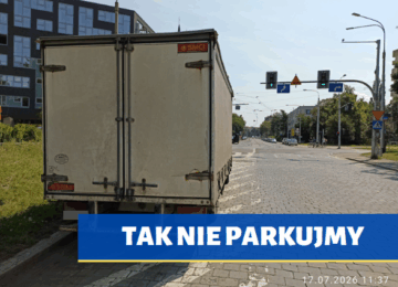 TAK NIE PARKUJMY