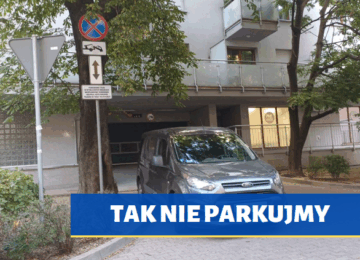 TAK NIE PARKUJMY